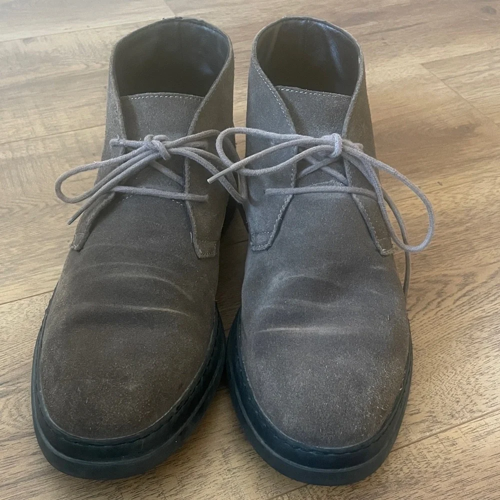 Calvin Klein Men’s Rueben Brown Suede Chukkah Boots Size‎ 10.5